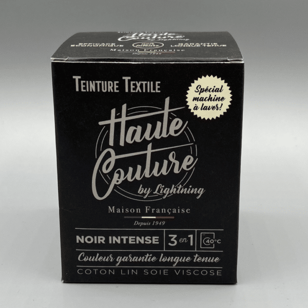 Teinture textile HC Noir face