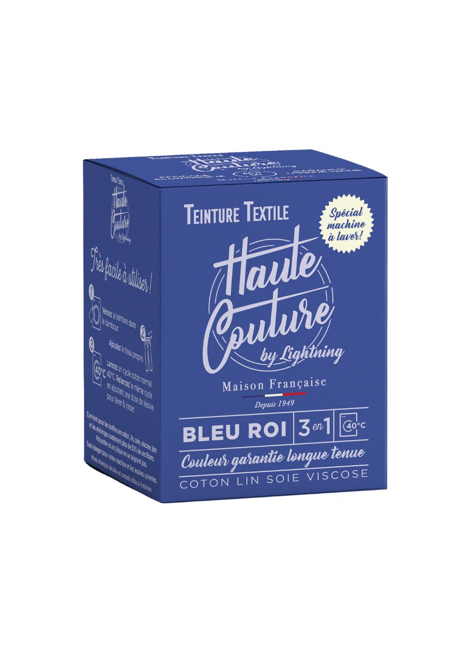 teinture bleu roi