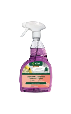 Le Vrai Odorisant Toilettes Evasion Florale Pulvérisateur 750ml